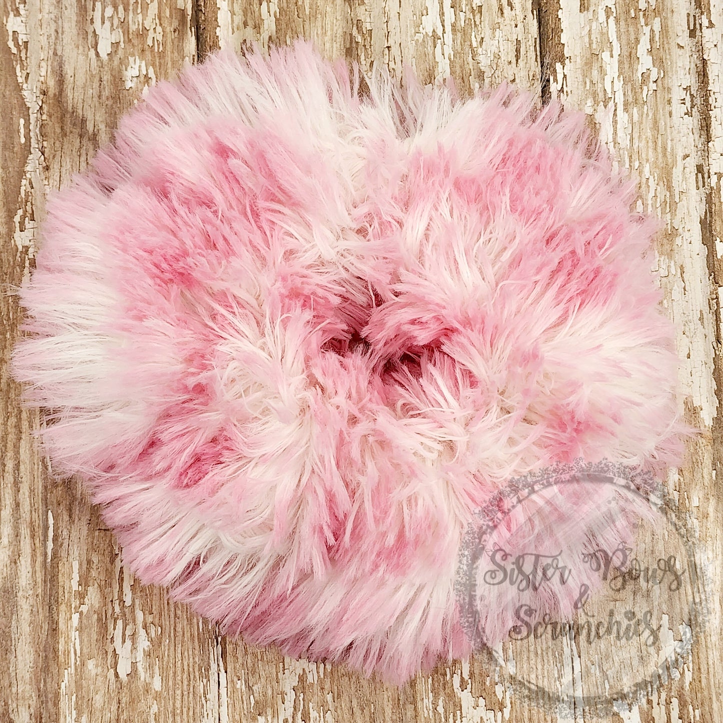 Shaggy Frosted Luxe Minky Scrunchie