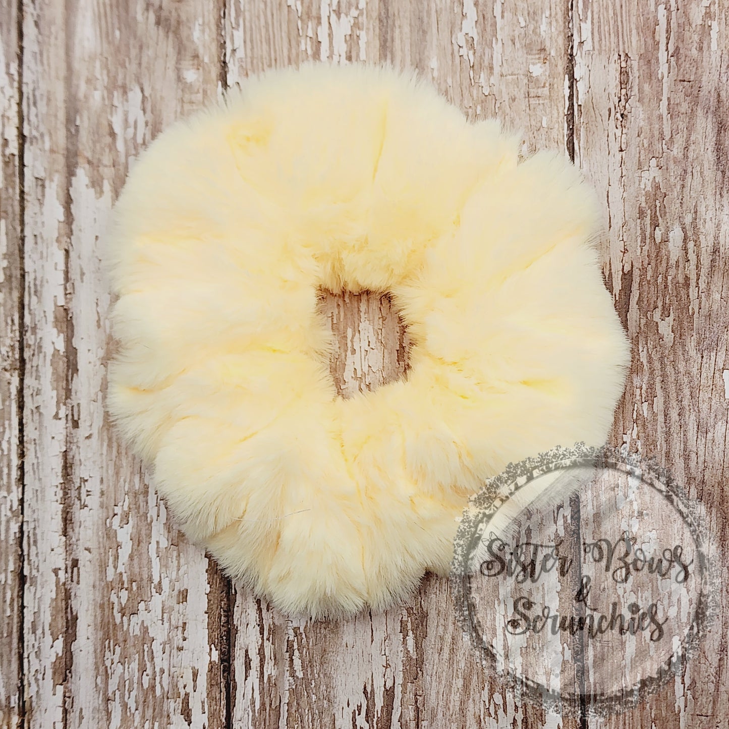 Pastel Neon Koala Luxe Minky Scrunchie