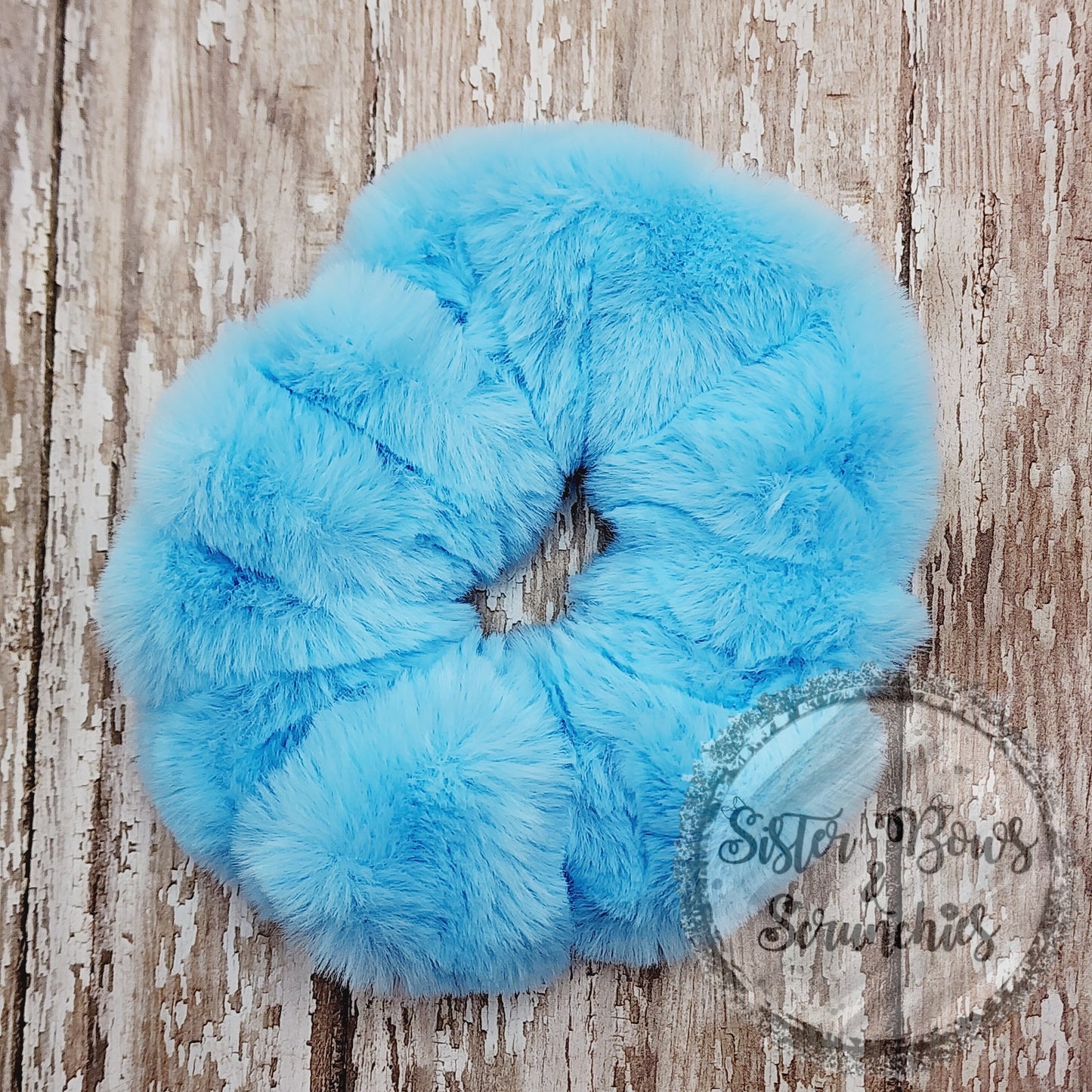 Pastel Neon Koala Luxe Minky Scrunchie
