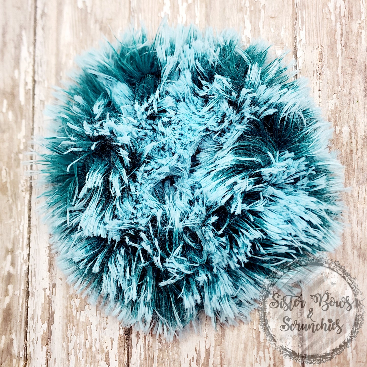 Shaggy Frosted Luxe Minky Scrunchie