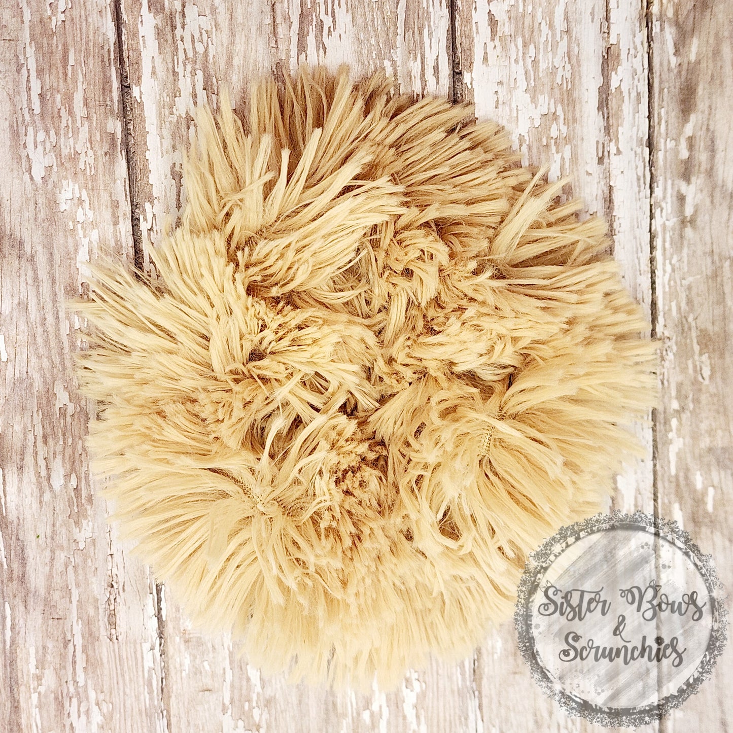 Shaggy Luxe Minky Scrunchie