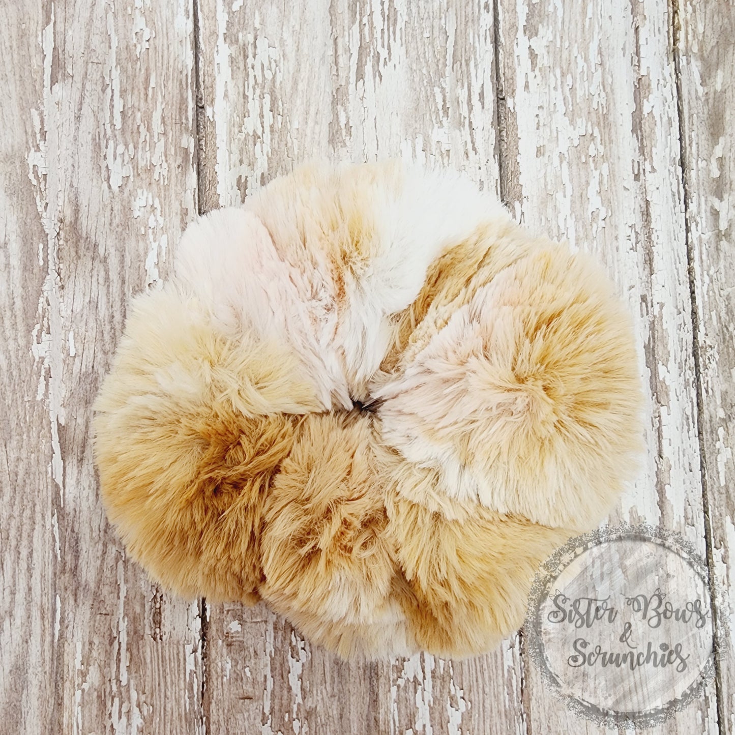 Tie Dye Whispy Snuggle Minky Scrunchie