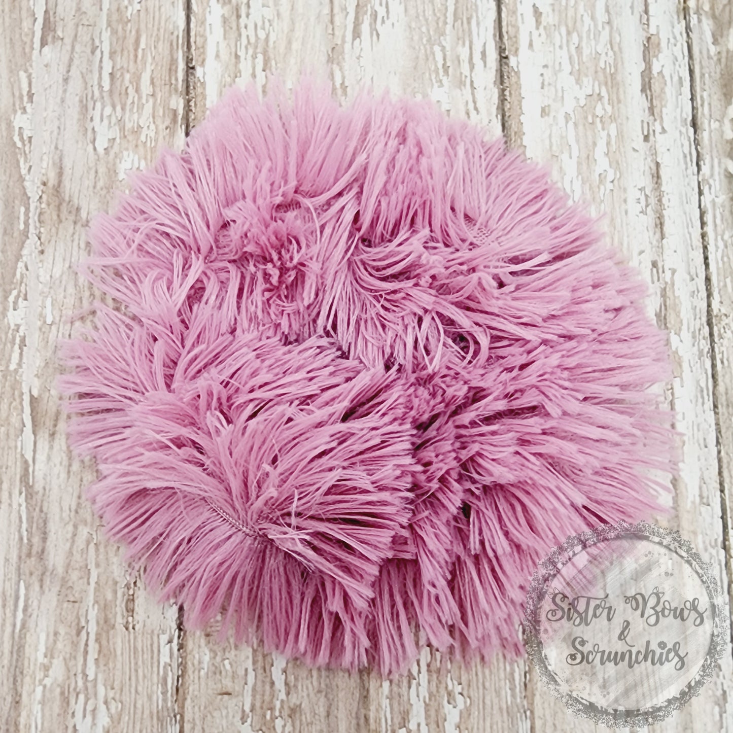Shaggy Luxe Minky Scrunchie