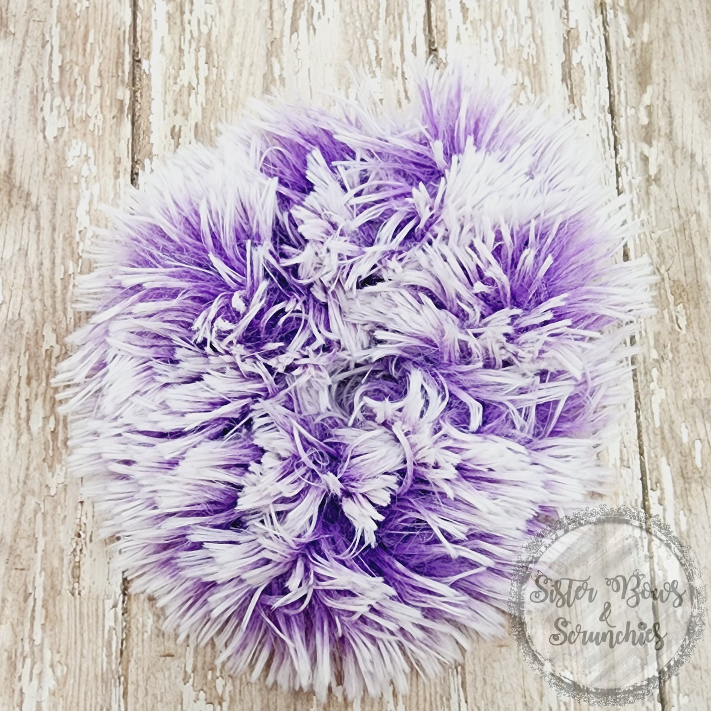 Shaggy Frosted Luxe Minky Scrunchie