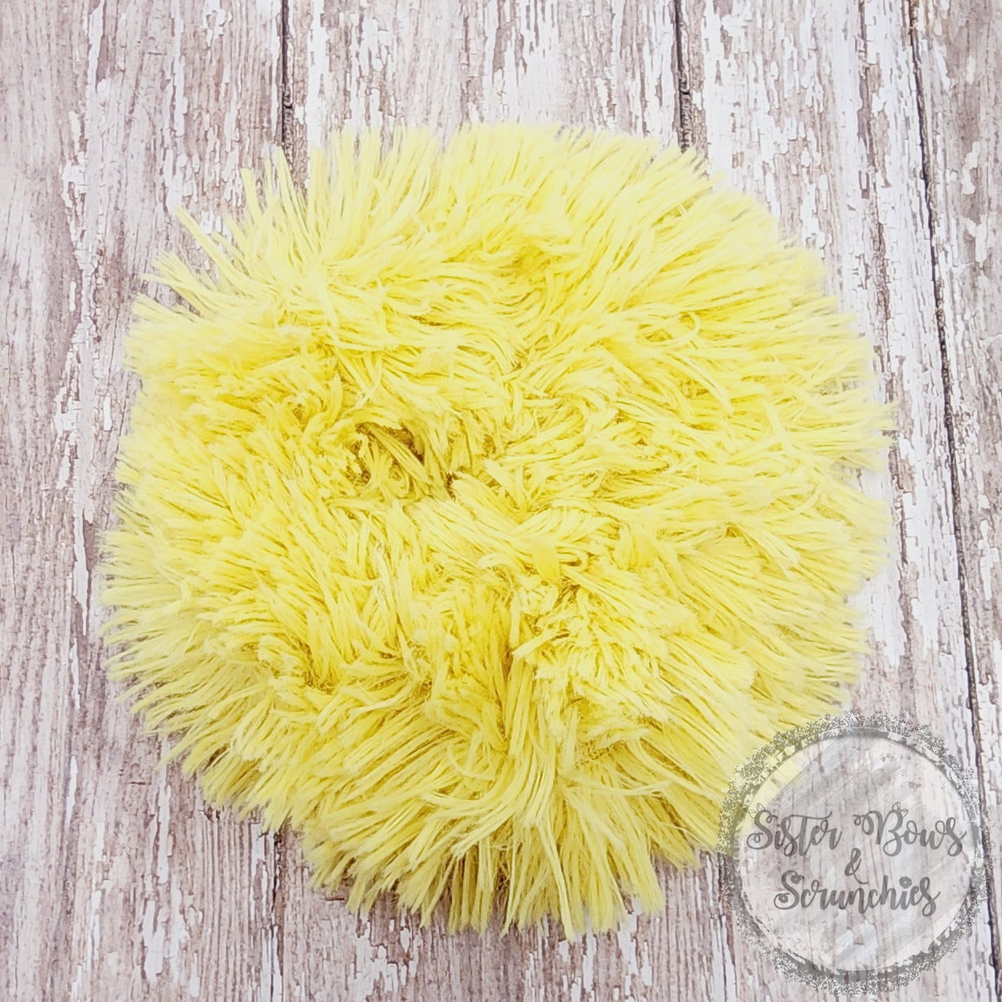 Shaggy Luxe Minky Scrunchie