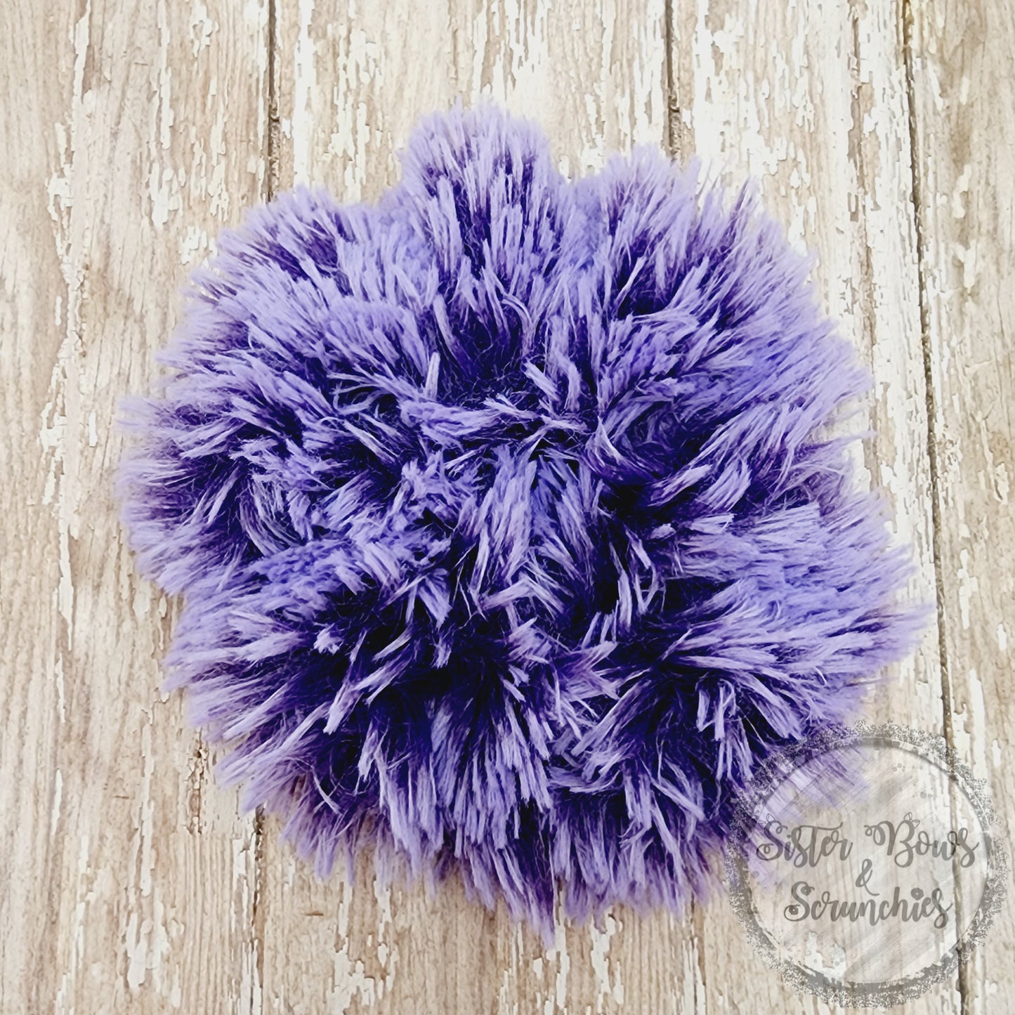 Shaggy Frosted Luxe Minky Scrunchie