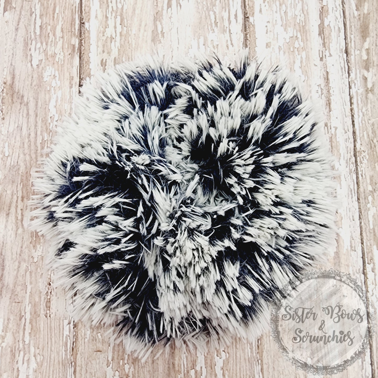 Shaggy Frosted Luxe Minky Scrunchie