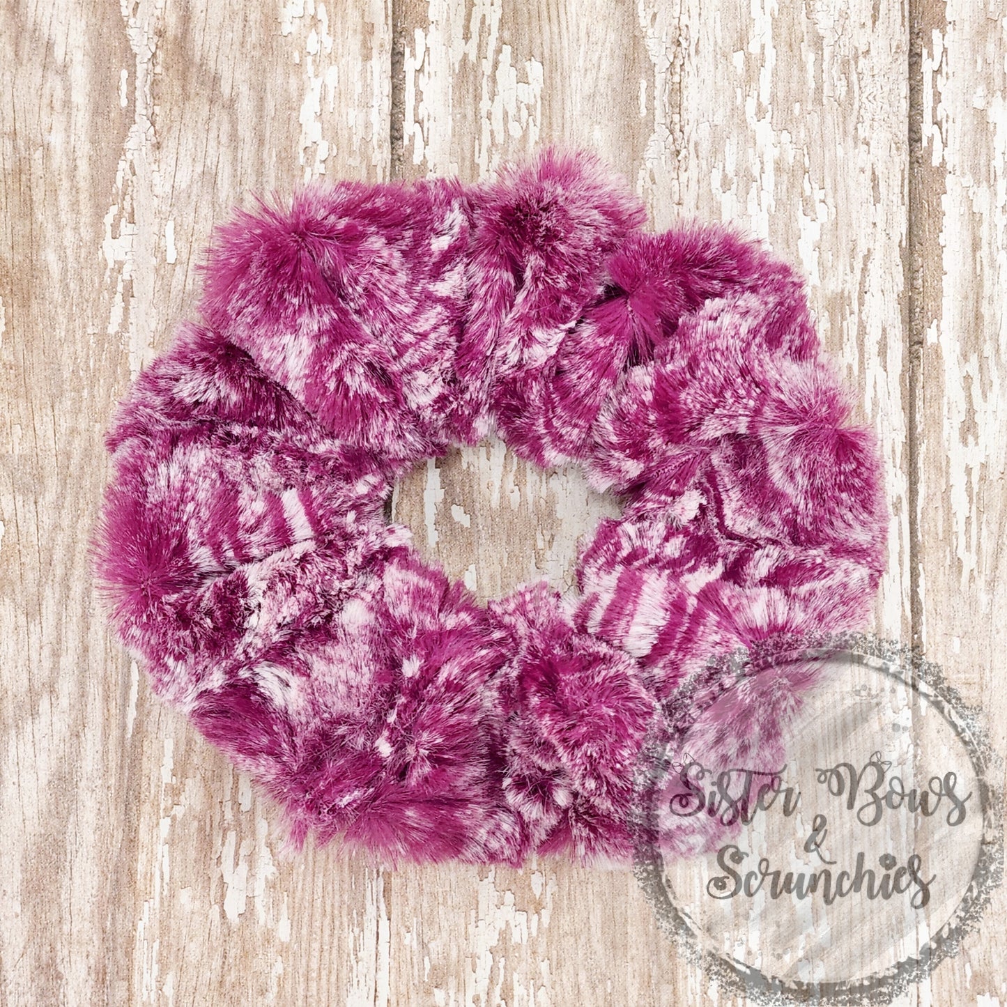 Hawke Claret Luxe Minky Scrunchie