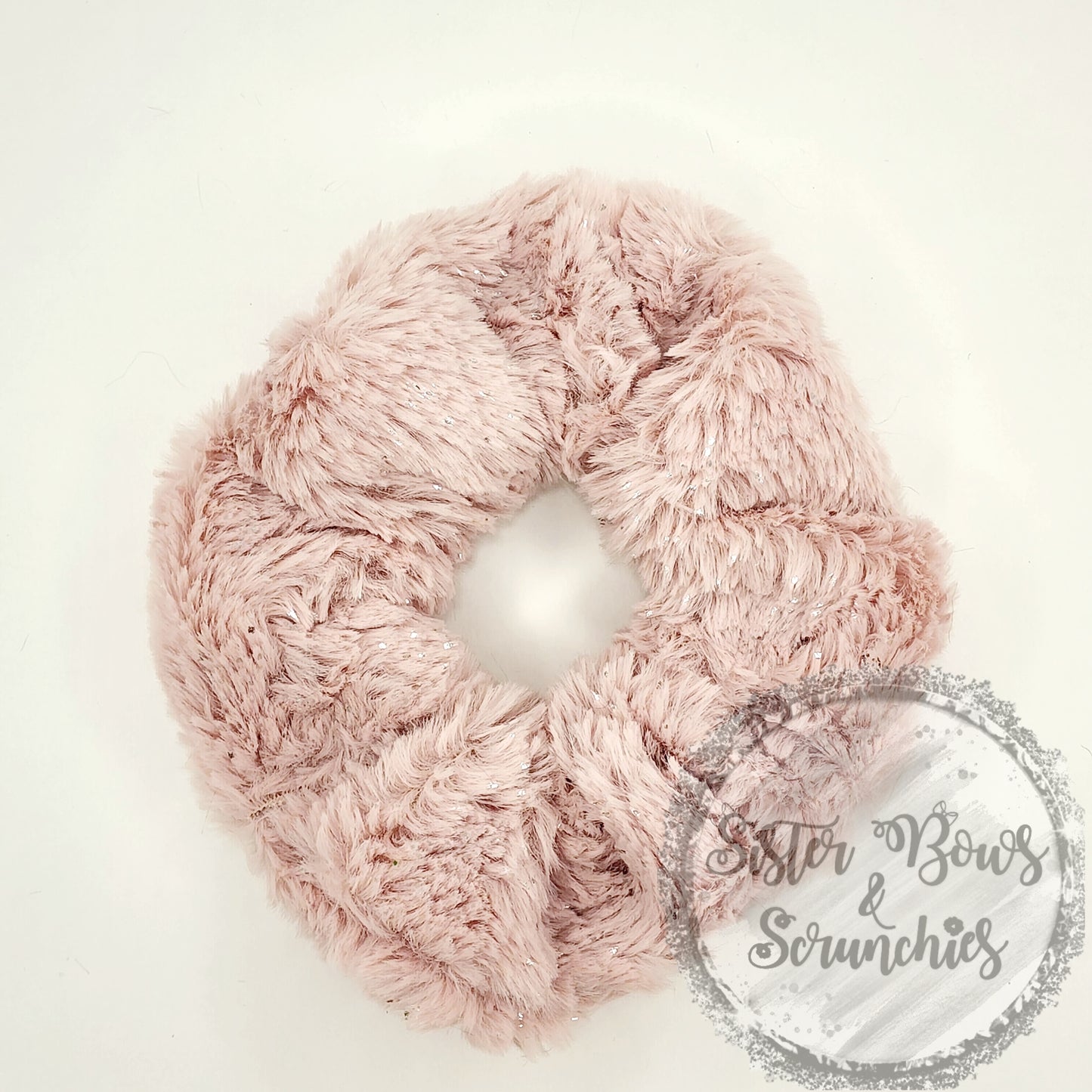 Dazzle Hide Rosewater Luxe Minky Scrunchie