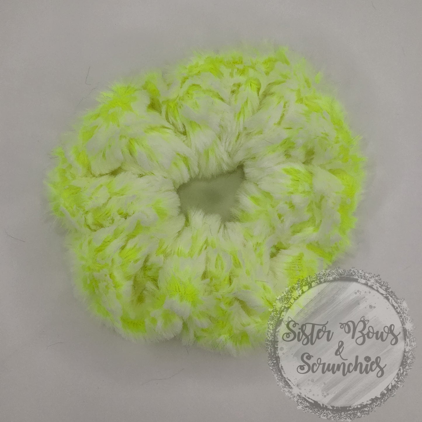 Ridge Neon Highlight Luxe Minky Scrunchie