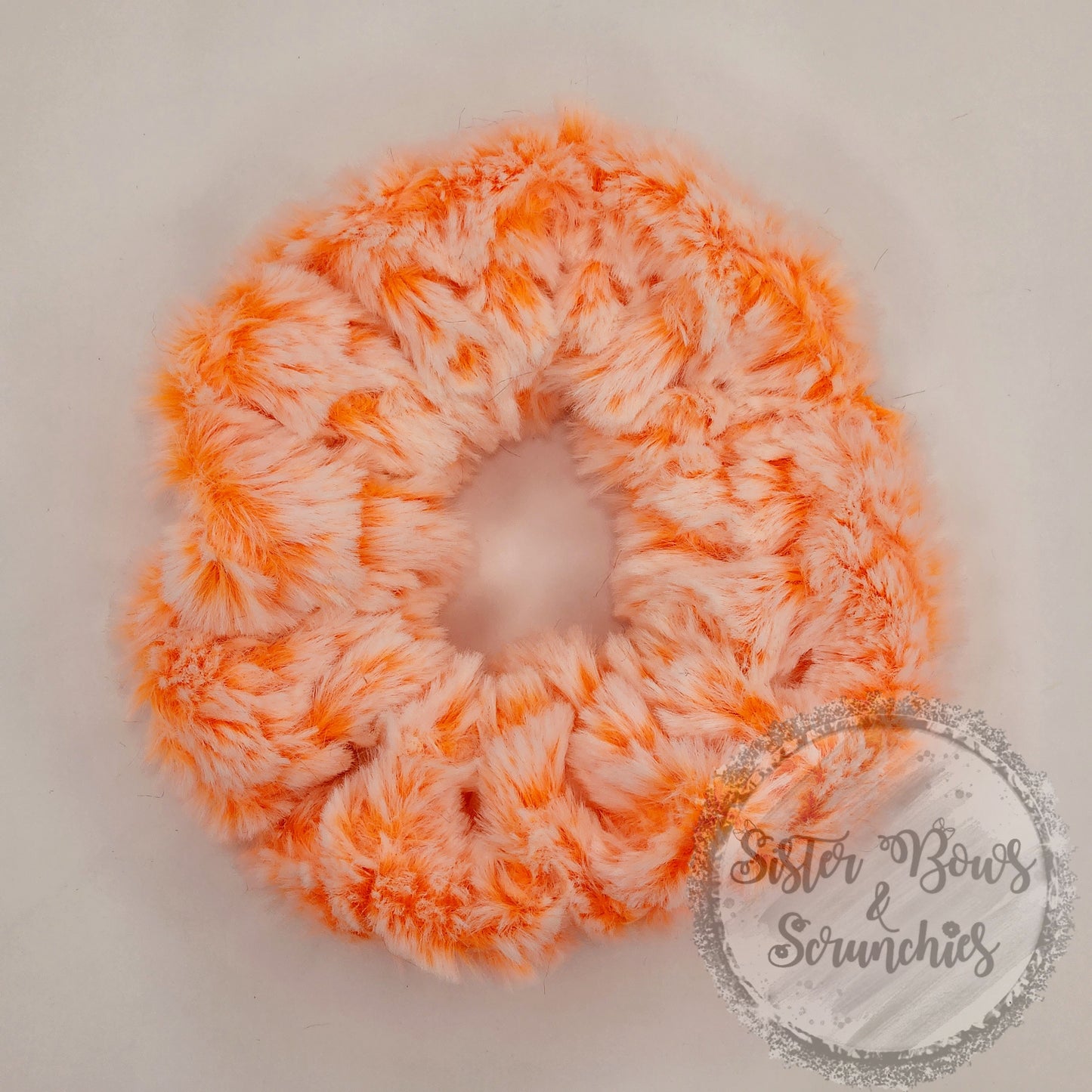 Ridge Neon Blaze Luxe Minky Scrunchie