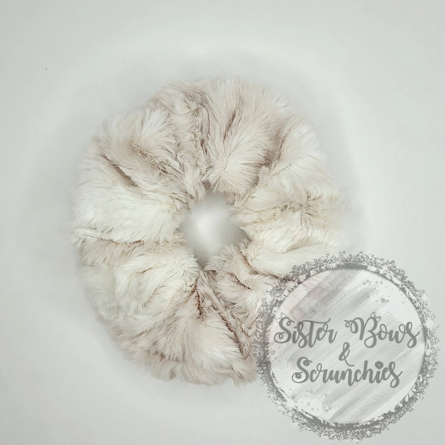 Fawn Pink Luxe Minky Scrunchie