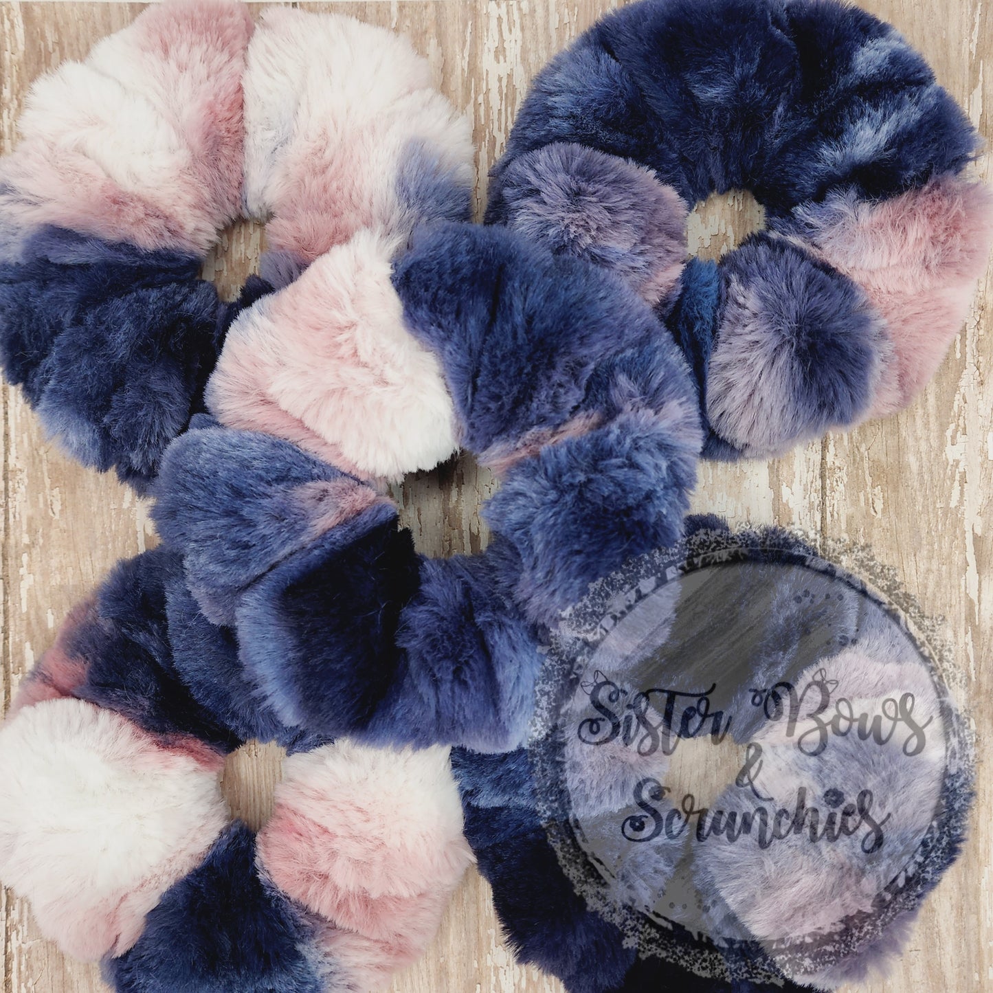 Seal Cosmic Luxe Minky Scrunchie