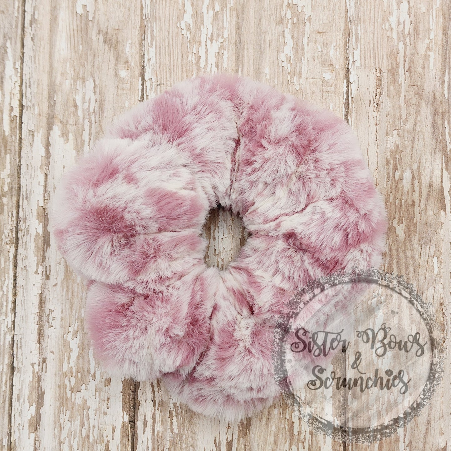 Seal Lace Luxe Minky Scrunchie