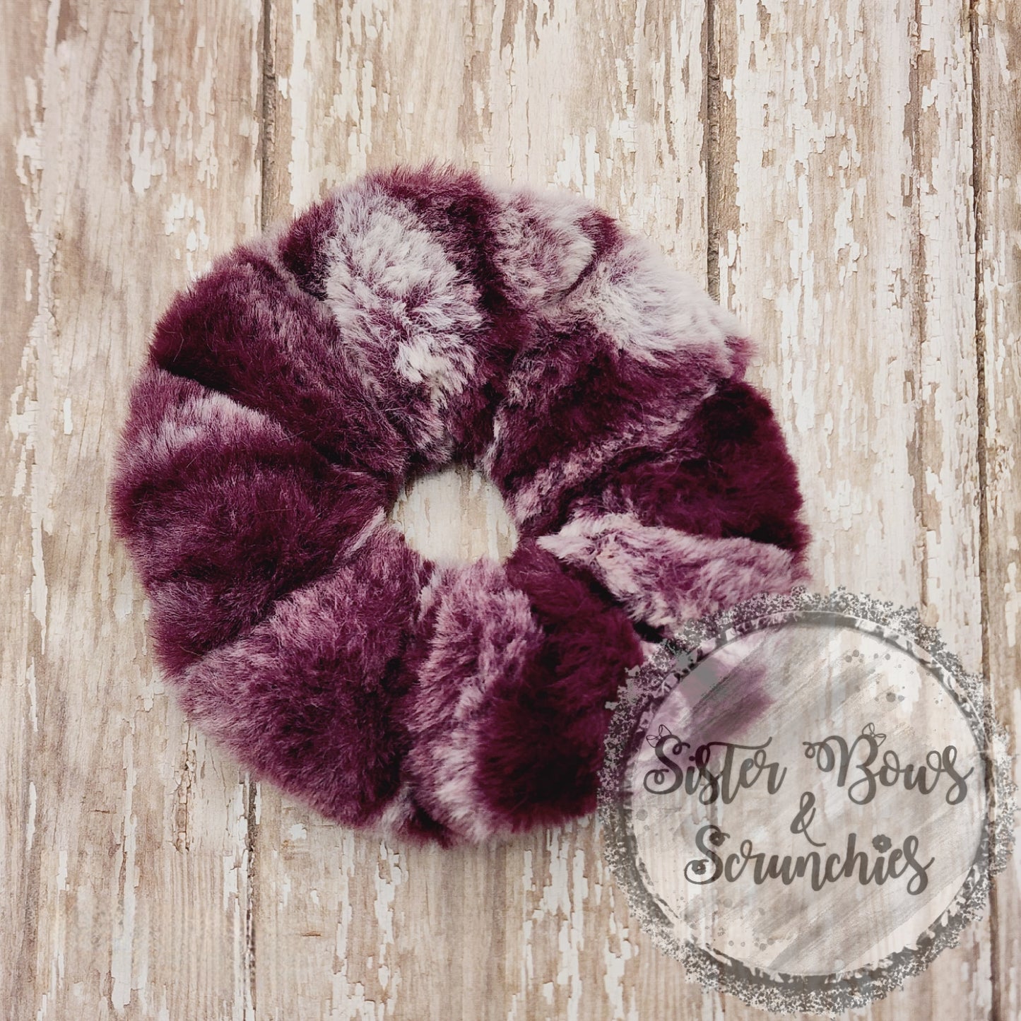 Seal Milky Way Luxe Minky Scunchie