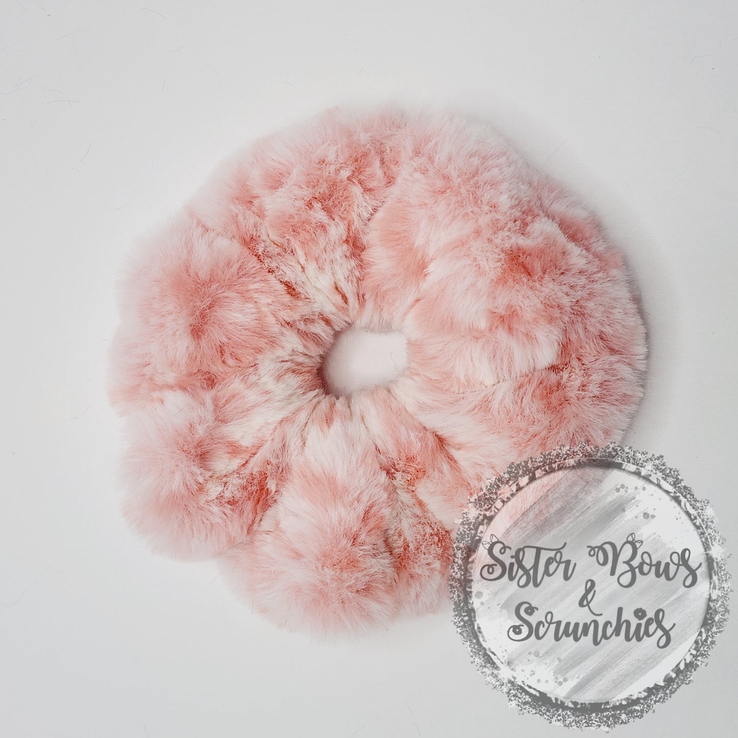 Seal Lace Luxe Minky Scrunchie