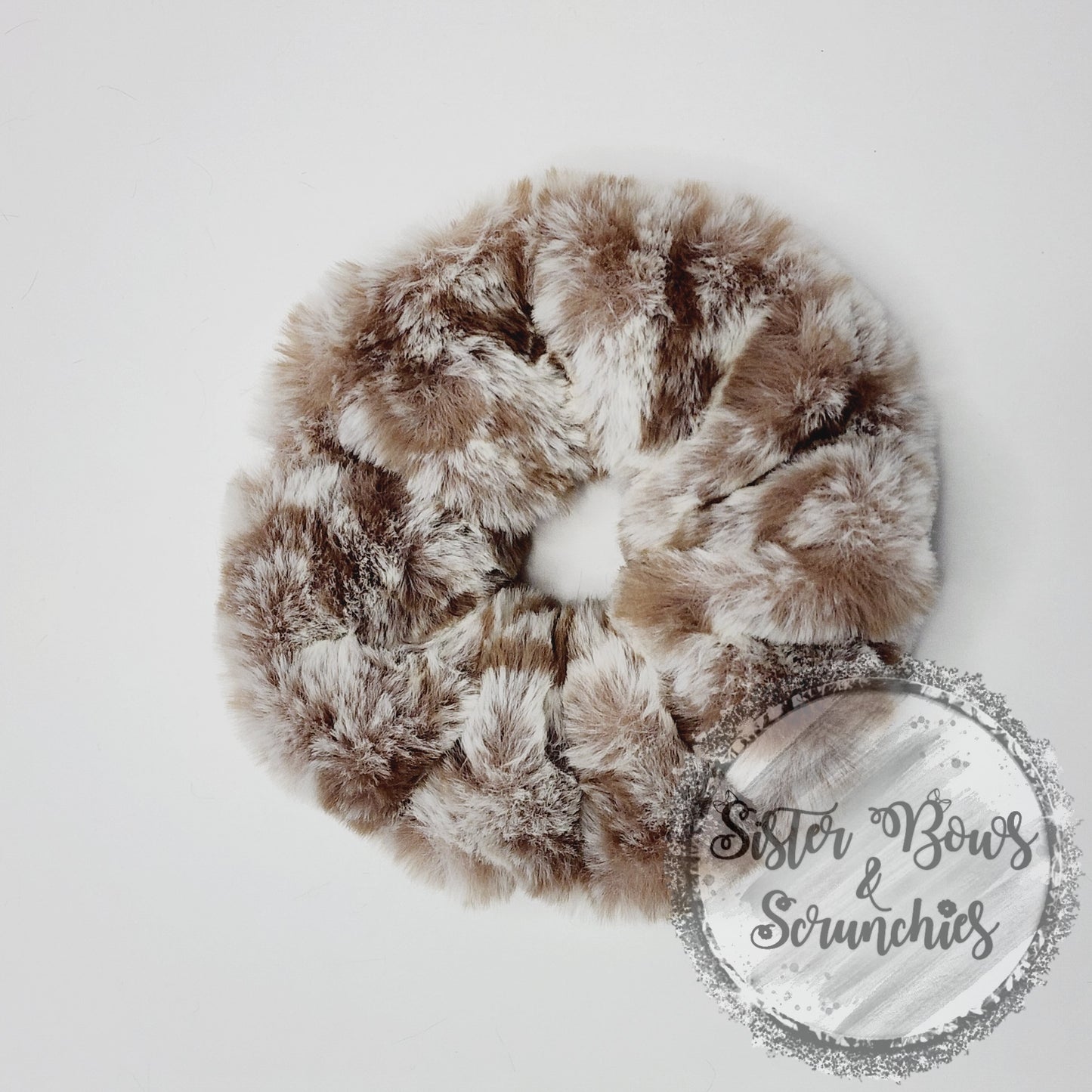 Seal Lace Luxe Minky Scrunchie