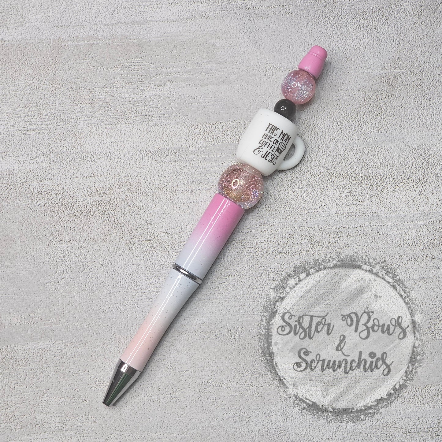 Coffee Mug - Beaded Pens