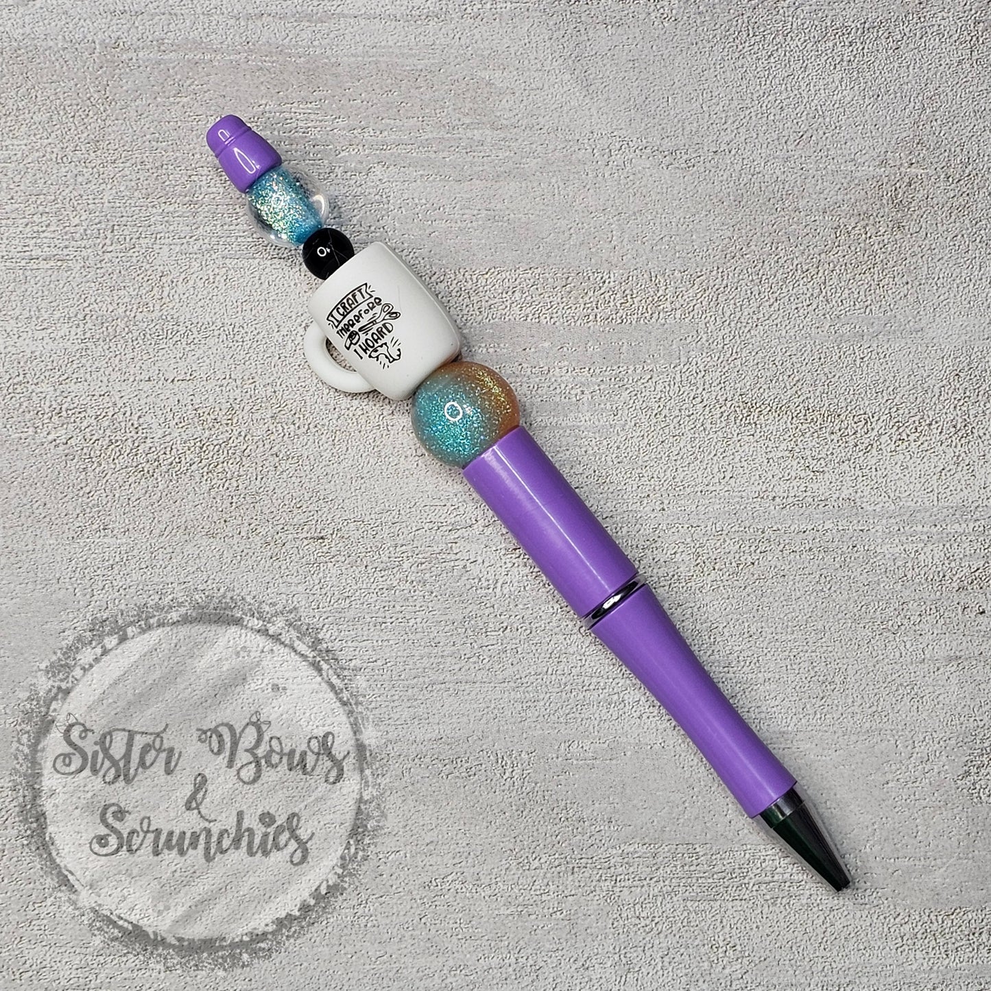 Coffee Mug - Beaded Pens