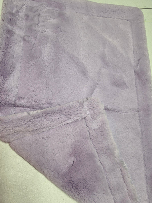 Lovie Blanket 18x29 Lavender Bunny
