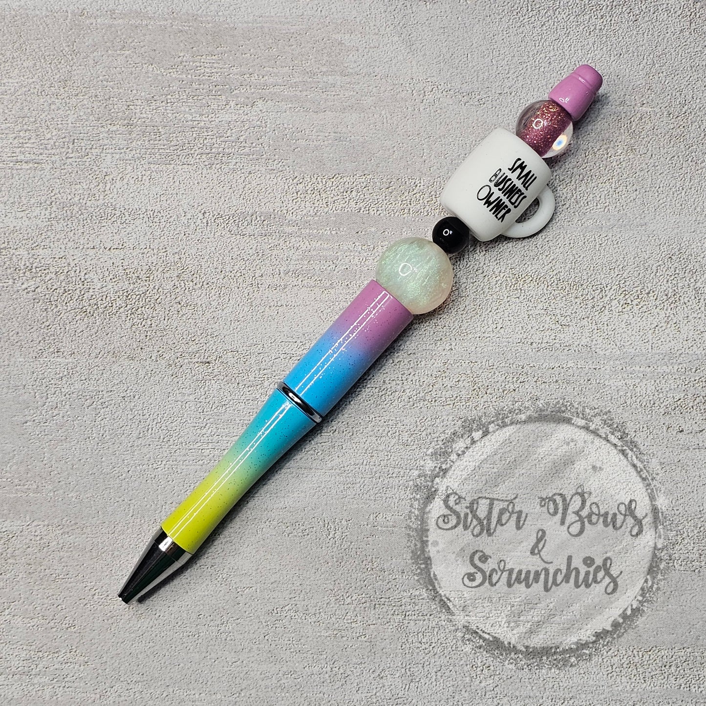 Coffee Mug - Beaded Pens