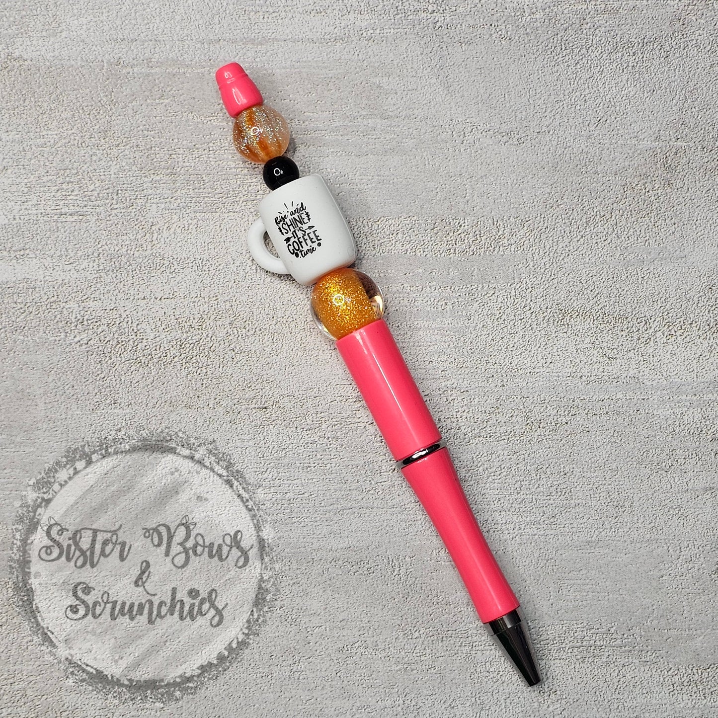 Coffee Mug - Beaded Pens