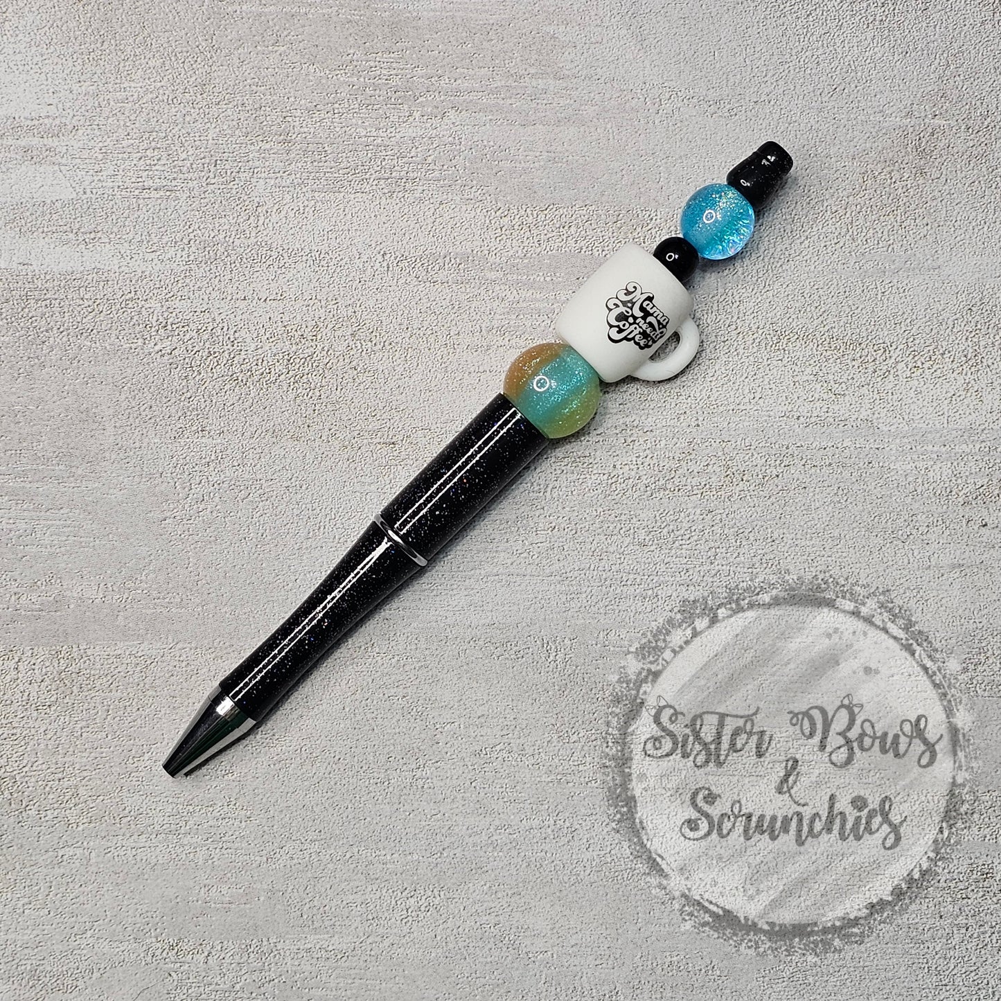 Coffee Mug - Beaded Pens