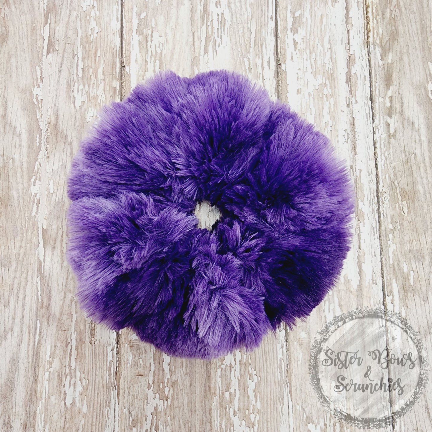 Bunny Fusion Luxe Minky Scrunchie