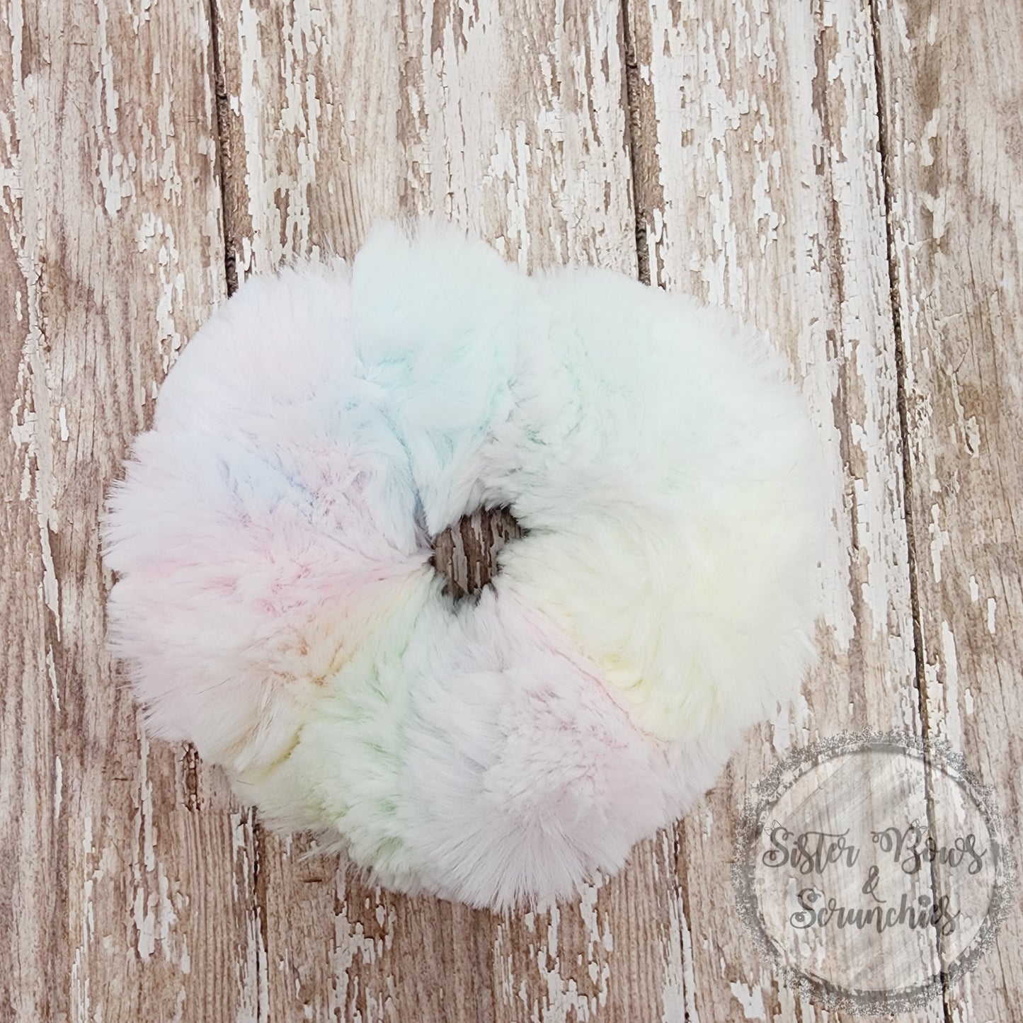 Bunny Fusion Luxe Minky Scrunchie