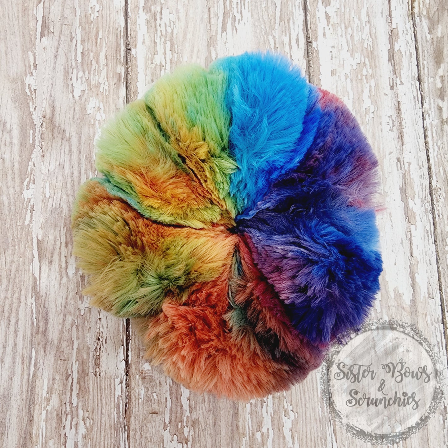 Bunny Fusion Luxe Minky Scrunchie