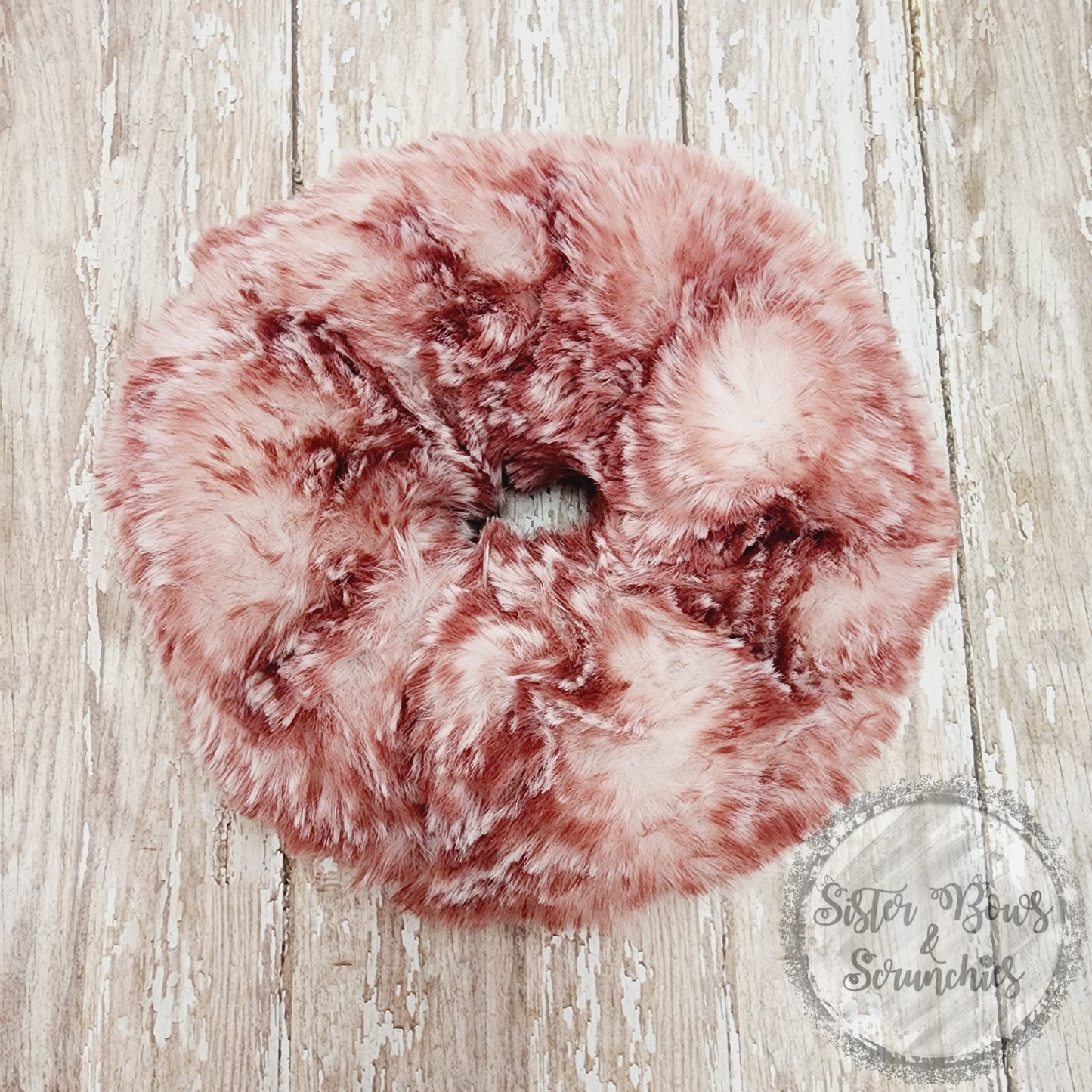 Artic Owl Luxe Minky Scrunchie