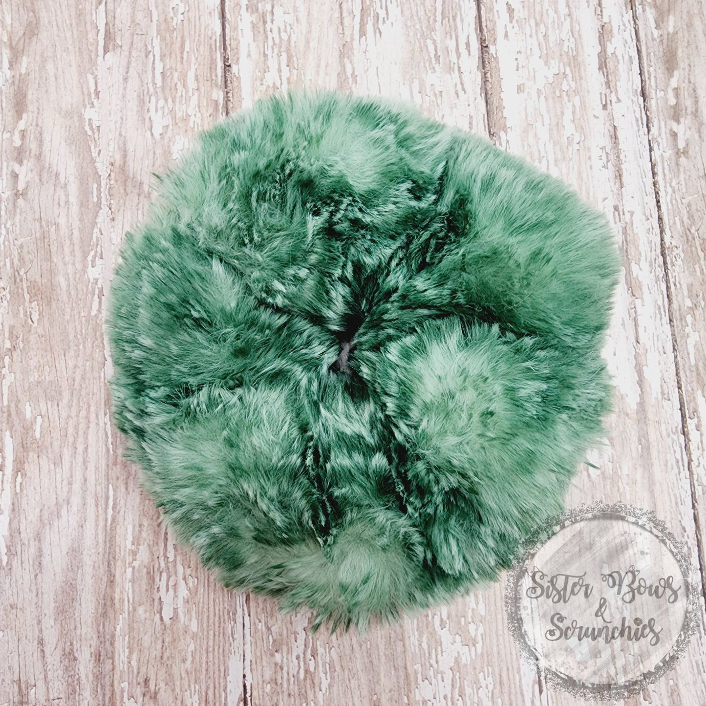 Artic Owl Luxe Minky Scrunchie