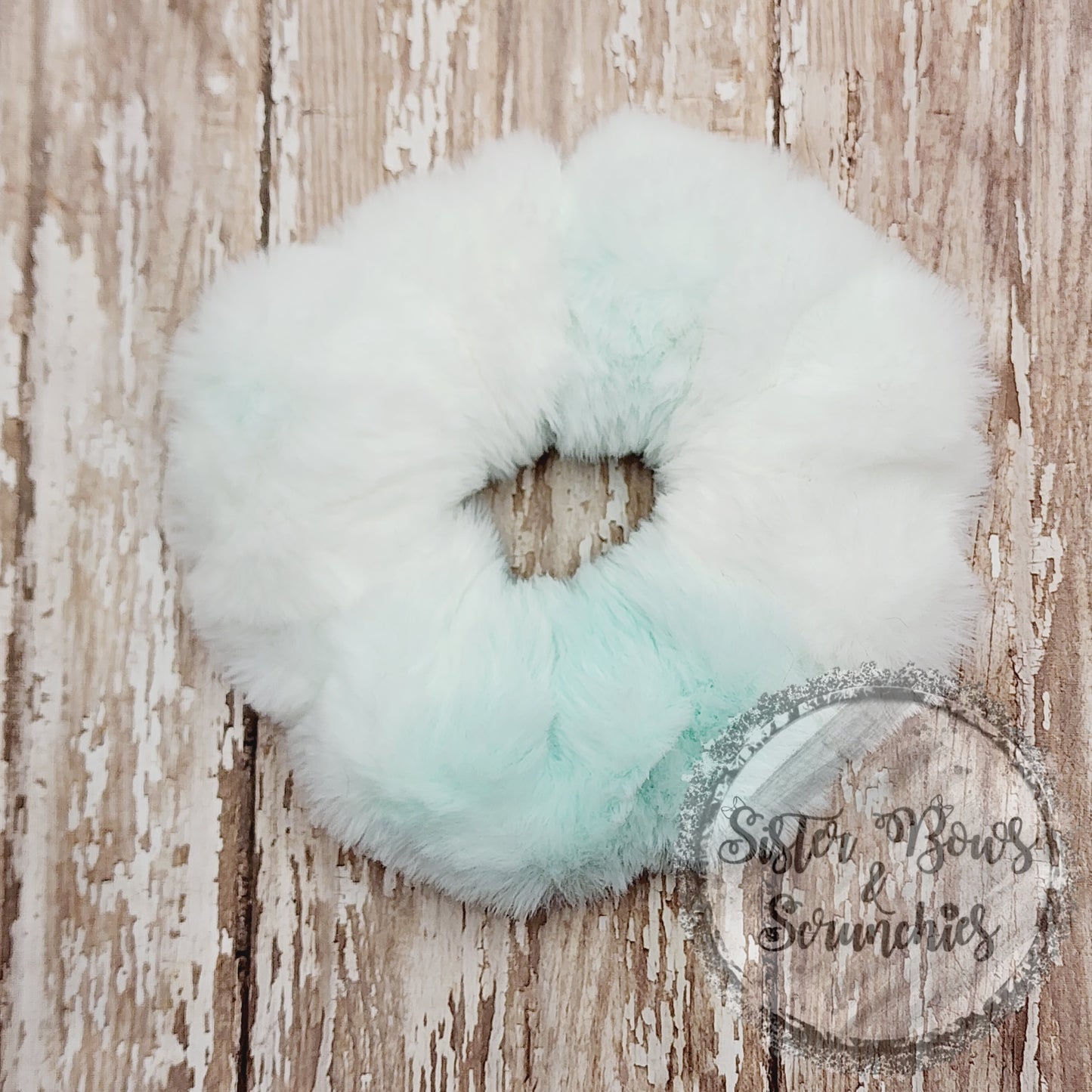 Seal Sorbet Luxe Minky Scrunchie