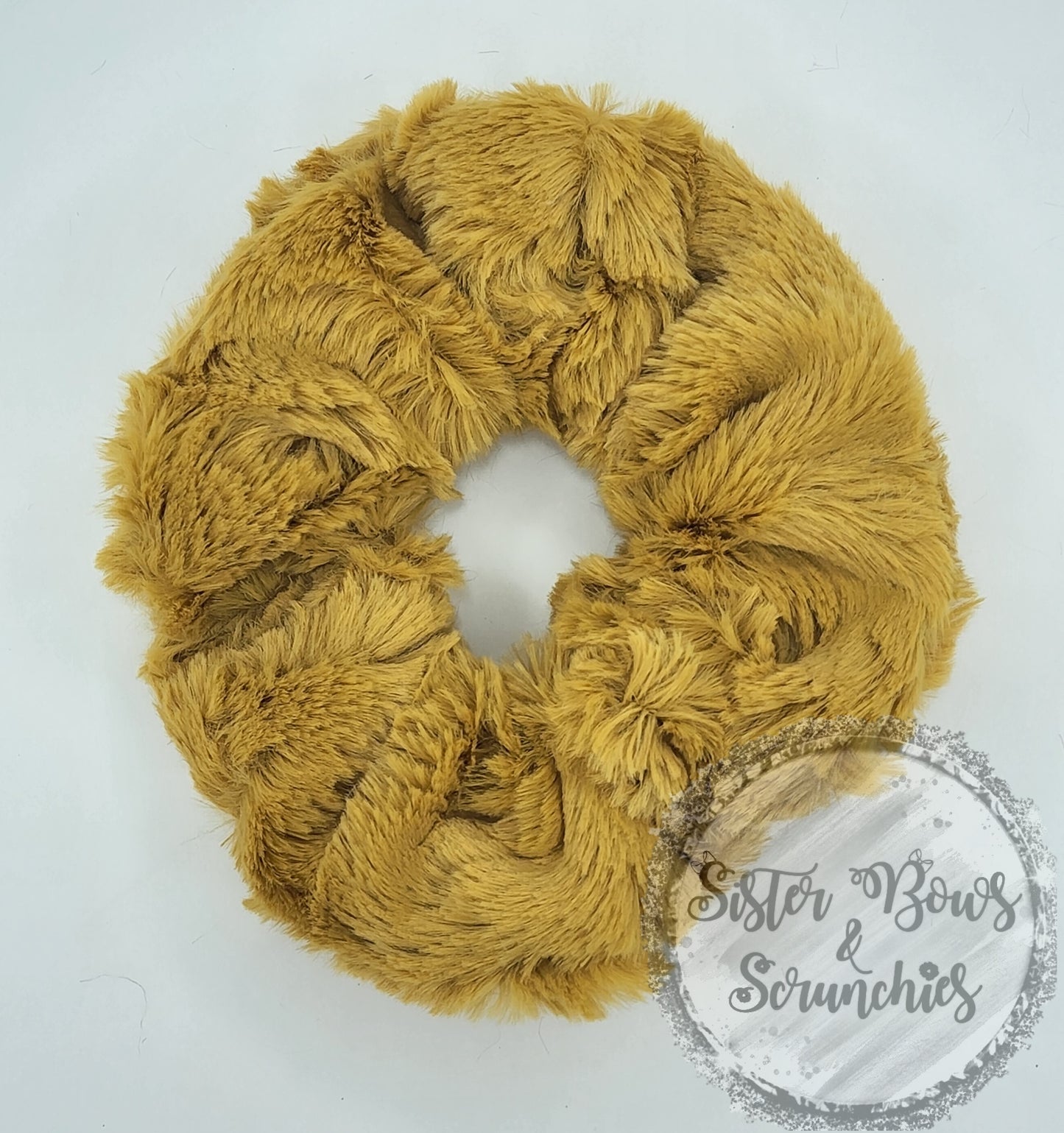 Hide Golden Luxe Minky Scrunchie