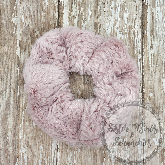 Dazzle Hide Rosewater Luxe Minky Scrunchie