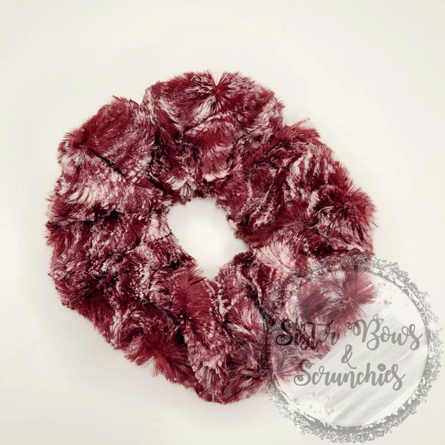 Hawke Merlot Luxe Minky Scrunchie