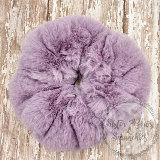 Whispy Elderberry Premium Luxe Minky Scrunchie