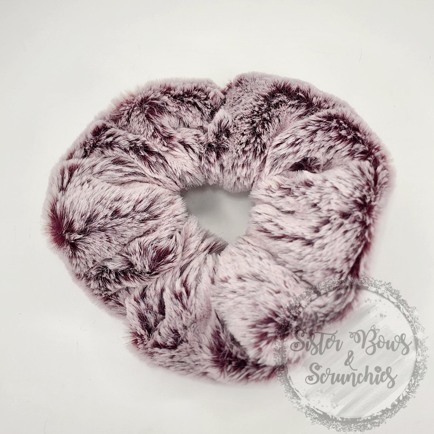 Yuma Merlot Luxe Minky Scrunchie