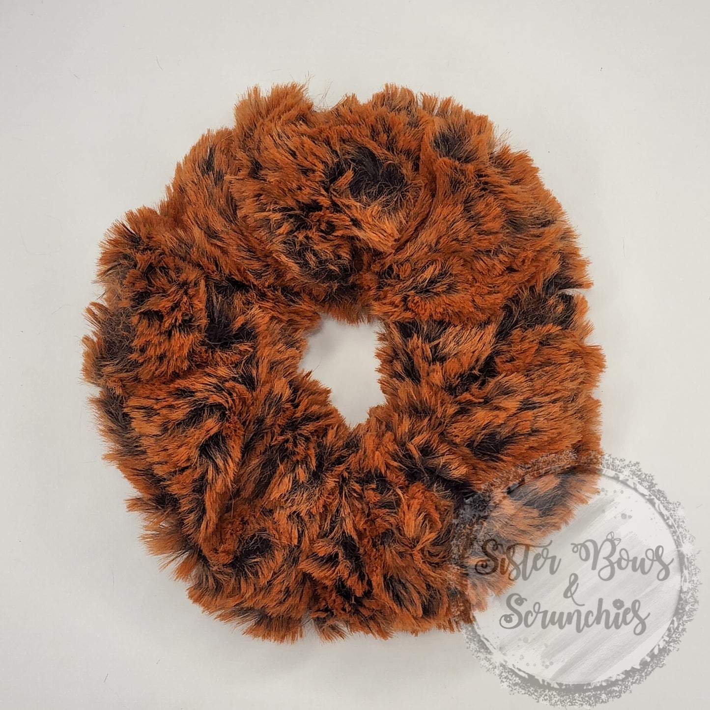 Alpine Cinnamon Luxe Minky Scrunchie