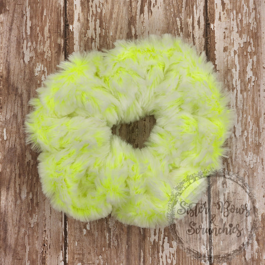 Ridge Neon Highlight Luxe Minky Scrunchie