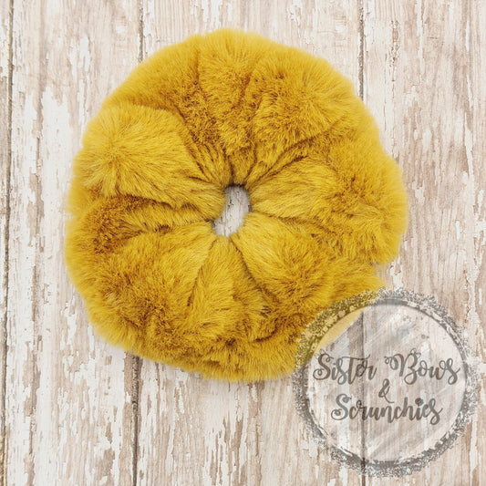 Seal Golden Luxe Minky Scrunchie