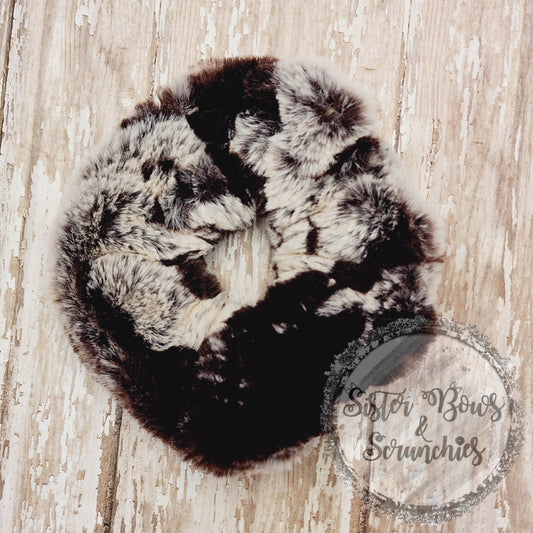 Seal Tiger Luxe Minky Scrunchie