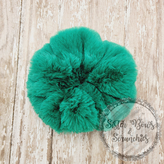 Whispy Leaf Premium Luxe Minky Scrunchie