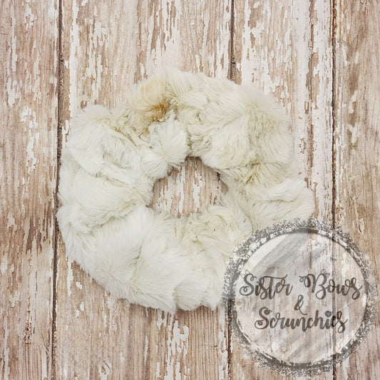 Galaxy Creme Luxe Minky Scrunchie