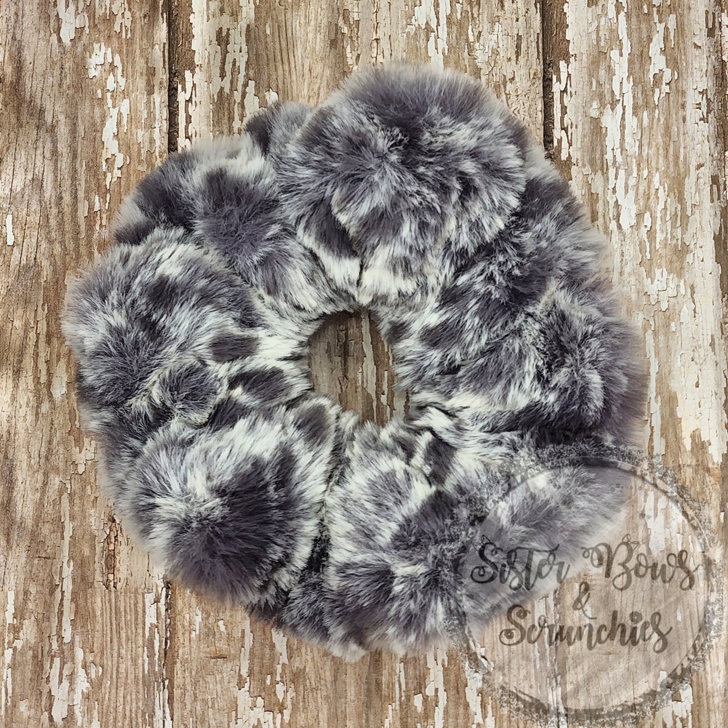 Seal Lace Luxe Minky Scrunchie