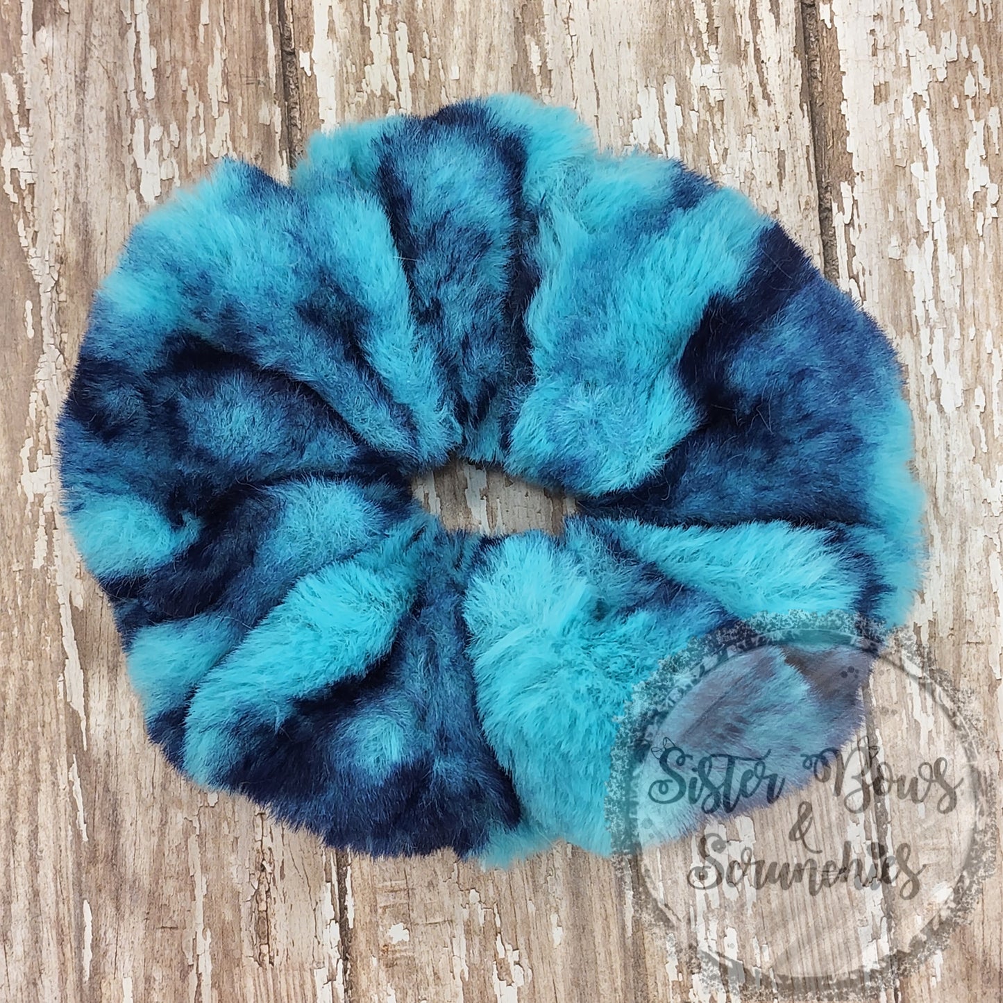 Seal Milky Way Luxe Minky Scunchie