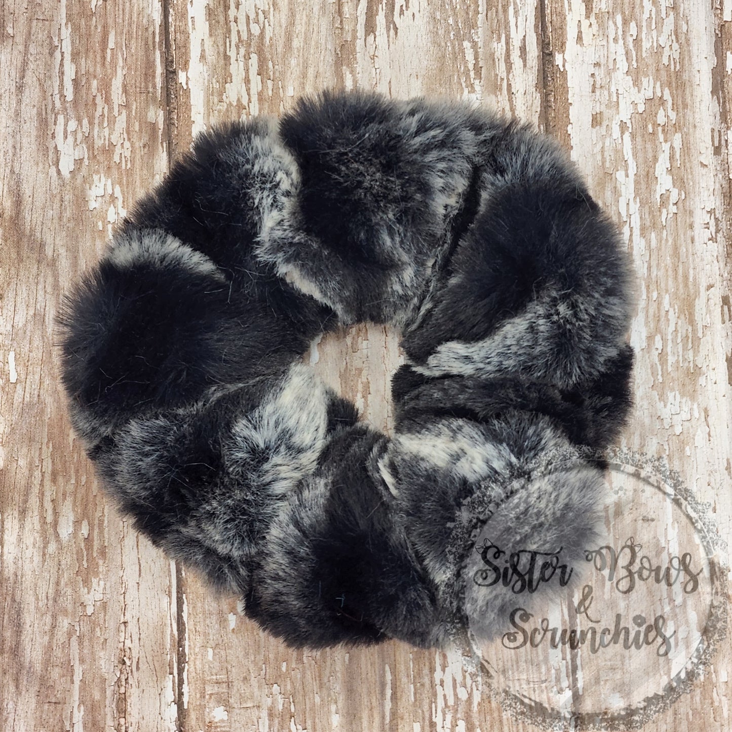 Seal Milky Way Luxe Minky Scunchie