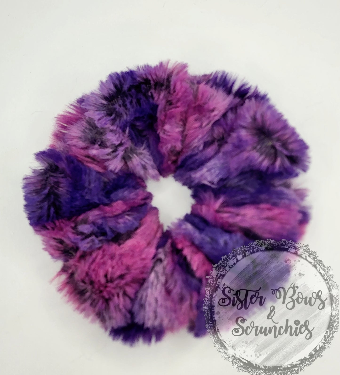 Wild Rabbit Amethyst Luxe Minky Scrunchie